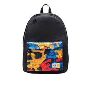 NWT Herschel Supply Co LEGO Classic XL Backpack Black Scavenger Hunt‎ Bricks
